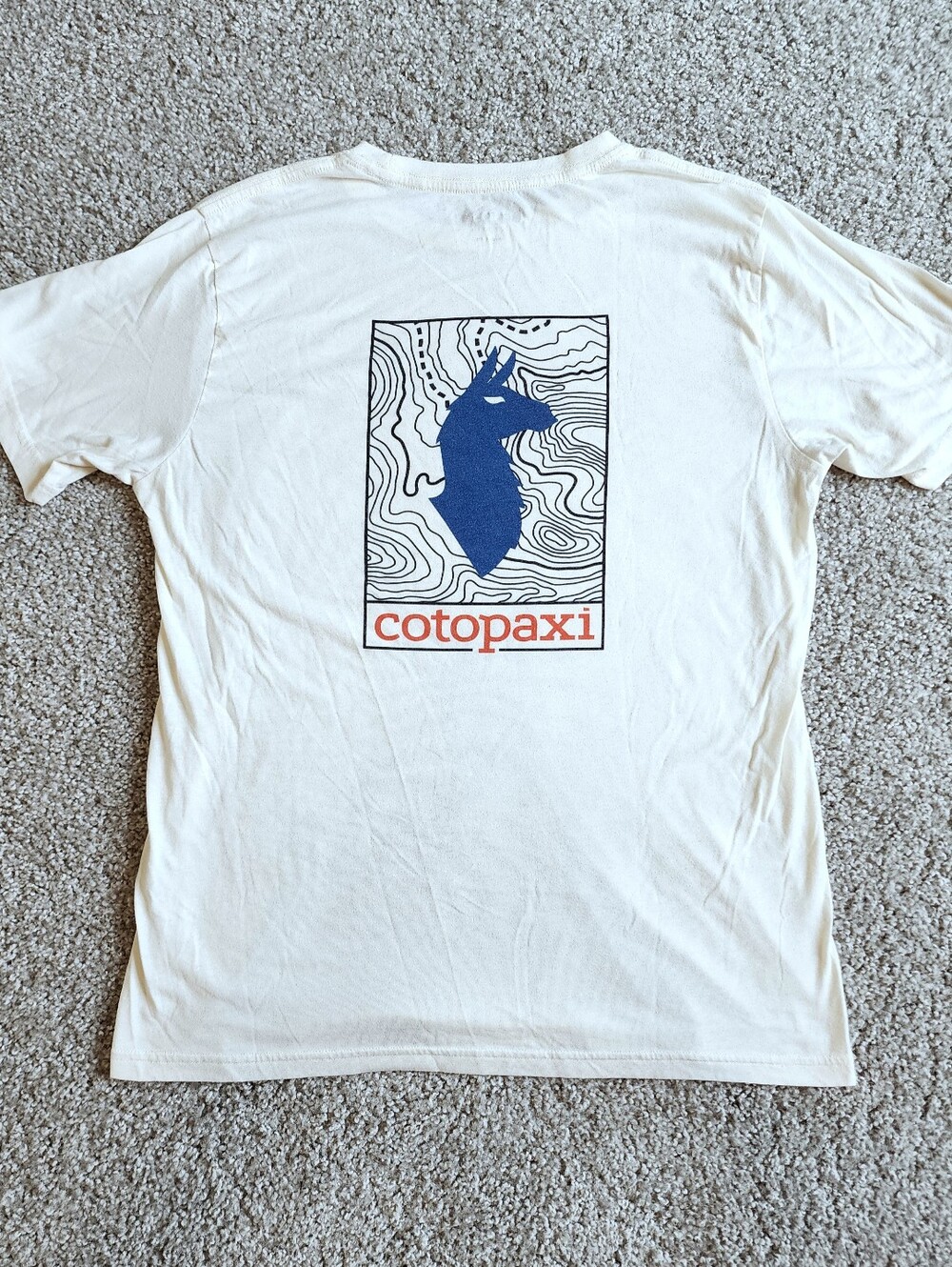 Cotopaxi Europe Llama Map T-Shirt